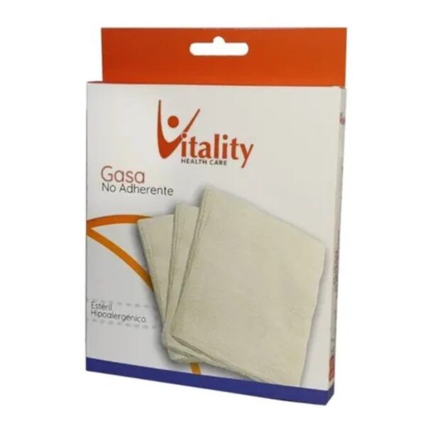 Gasa Estéril No Adherente Vitality 10x10