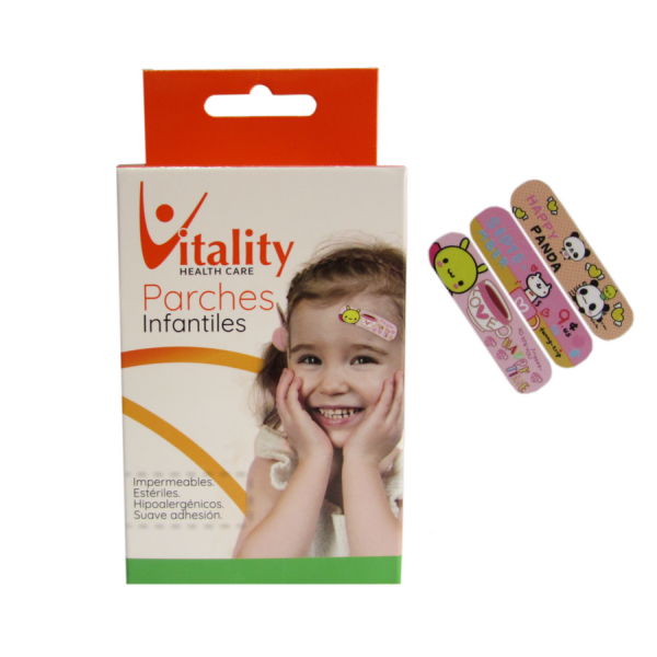 Parches Curitas Niñas Vitality