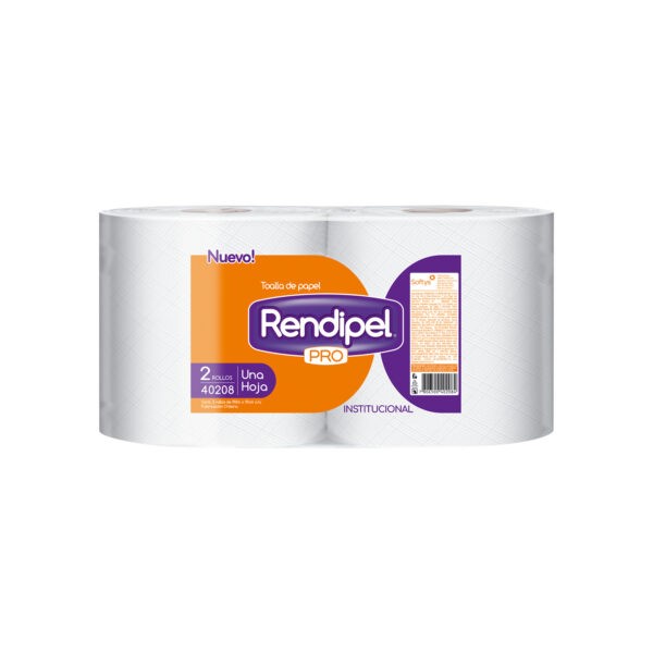 Toalla de Papel Rendipel Pro 2 Rollos de 190 metros